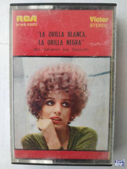 Cassette Iva Zanicchi - La orilla blanca, la orilla negra