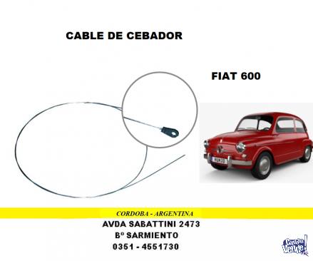 CABLE CEBADOR FIAT 600