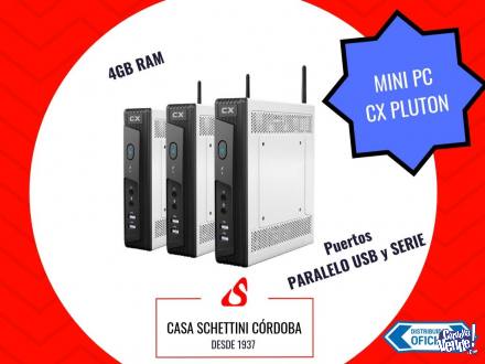 Pc Cx Mini Pluton Intel INTEL+SSD120G+4G+PAR+2SERIE Fanless en Argentina Vende