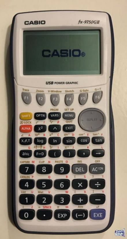 Calculadora Cientifica Casio fx-9750 GII (graficadora)