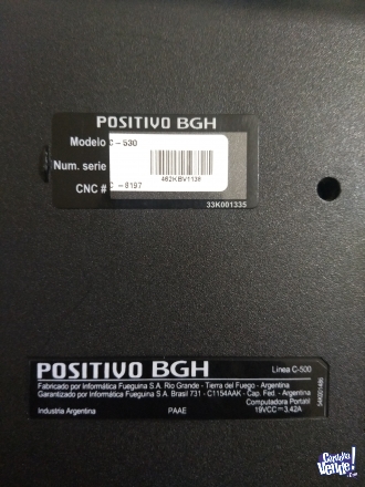 Notebook Positivo BGH C530.