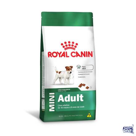 ROYAL CANIN MINI ADULTO X 7.5KG $2300 TEL: 3518175758