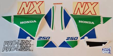 Calcos Honda Nx250 Kit Grafica Para Cachas