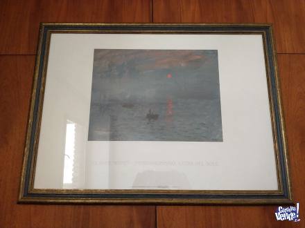 Láminas de Monet y Paul Cezanne