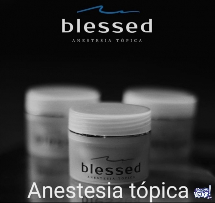 Crema anestésica blessed 