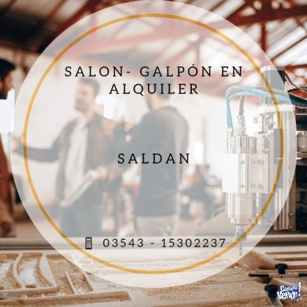 GALPON - SALON EN ALQUILER 