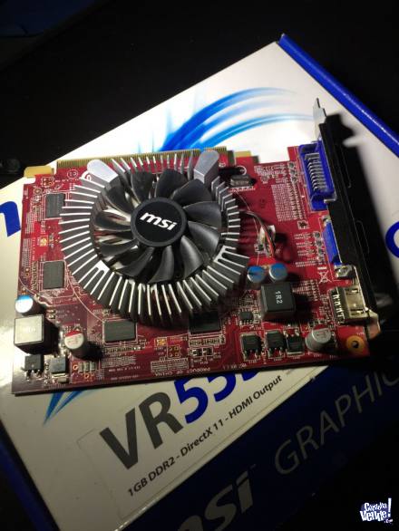 PLACA GRAFICA MS15550 DDR 2, 1G (PCI EXPRES)