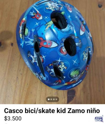 Casco Marca Zamo Bici / Skate Niño