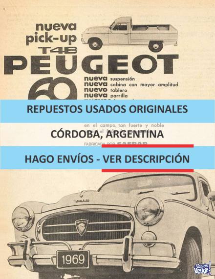 Repuestos originales usados Peugeot 403 T4B, 404