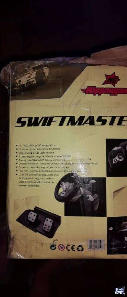 Volante swiftmaster para PC, PS2 o XBOX