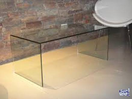 mesa  de vidrio