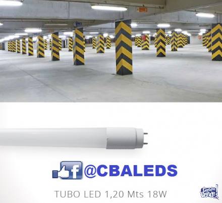 TUBO LED VIDRIO LCI 120CM 18W FRIO IDEAL COMERCIO VIDA UTIL en Argentina Vende