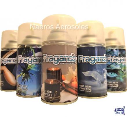 pack x15 aromatizadores fraganss en aerosol surtidos