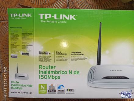 Módem Wi Fi Tp-link Tl Wr 740n