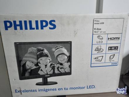 Monitor PHILIPS LED 19” HD 193V5