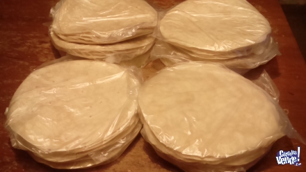 Tortillas De Trigo 17 cm Caseras y sin conservantes ni aditivos