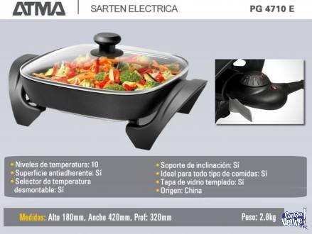 Cocina y Sartén eléctrica marca ATMA