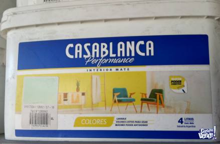 CASABLANCA COLORES PREPARADOS X 4 LTS en Argentina Vende