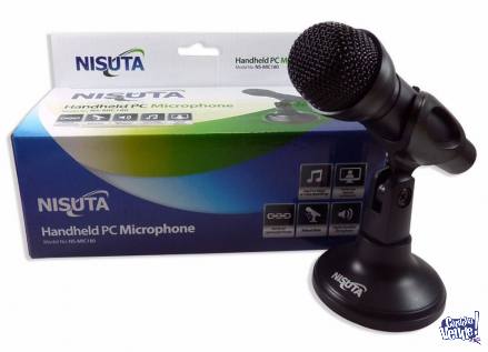 Microfono de Pie Nisuta Mic180 - Pascal Computacion -