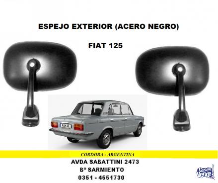 ESPEJO EXTERIOR FIAT 125 - 1500 - 1600