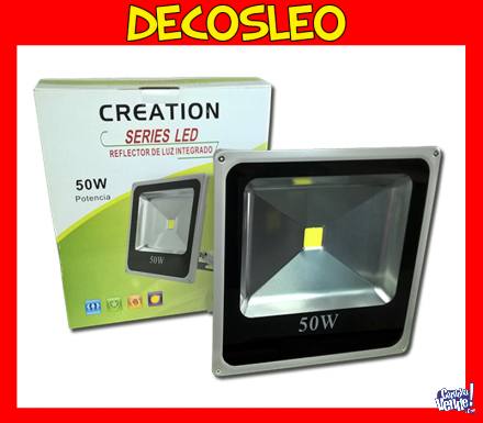 Reflector Led Blanco 50w P/exterior 120º Ip66 bajo consumo en Argentina Vende