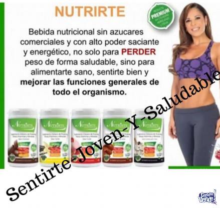 Batido Nutricional Nutrirte P/Bajar, Mantener y Subir Peso en Argentina Vende