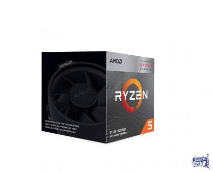 Procesador AMD Ryzen 5 3400G, 3.7/4.2GHz, Gráficos Vega 11
