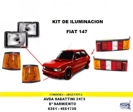 KIT ILUMINACION FIAT 147
