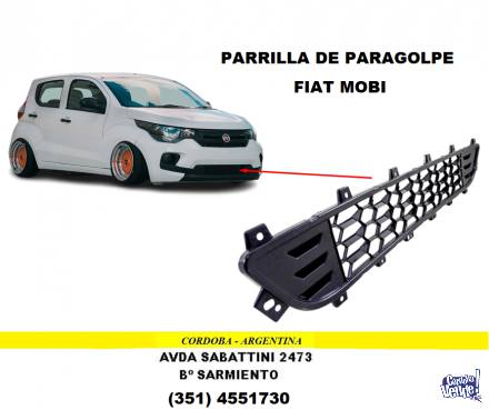 PARRILLA DE PARAGOLPE FIAT MOBI