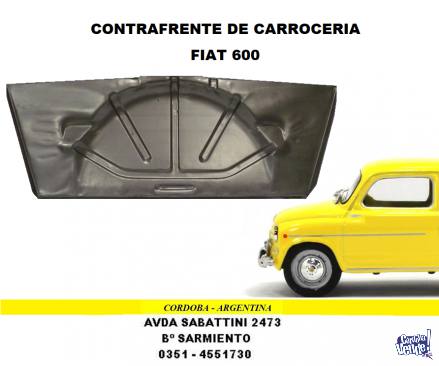 CONTRA FRENTE FIAT 600