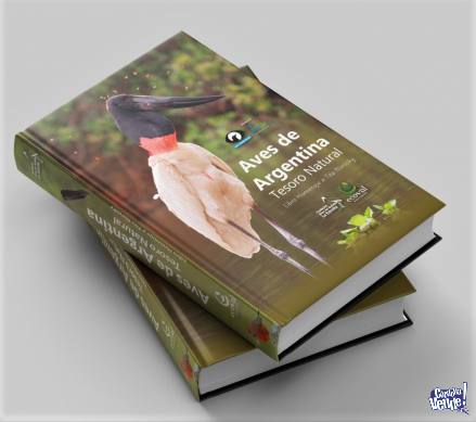 Libro Aves de Argentina. Tesoro Natural. Tapa Dura