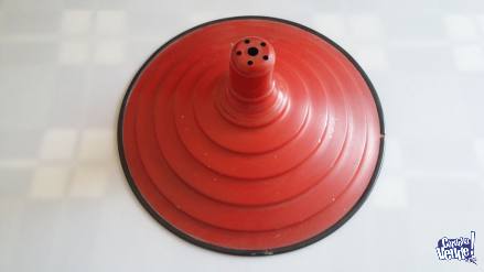 Colgante Plafon de Chapa Rojo para Lámpara de Techo