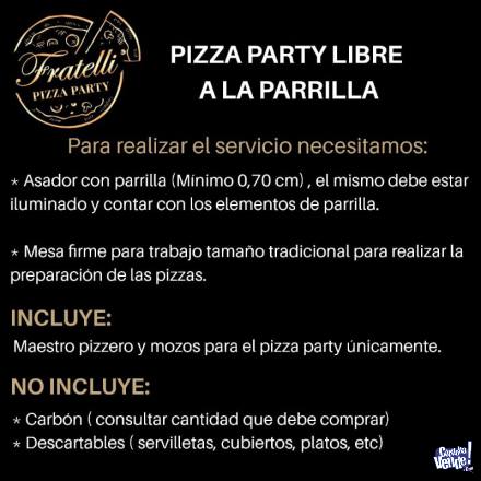 pizza party libre