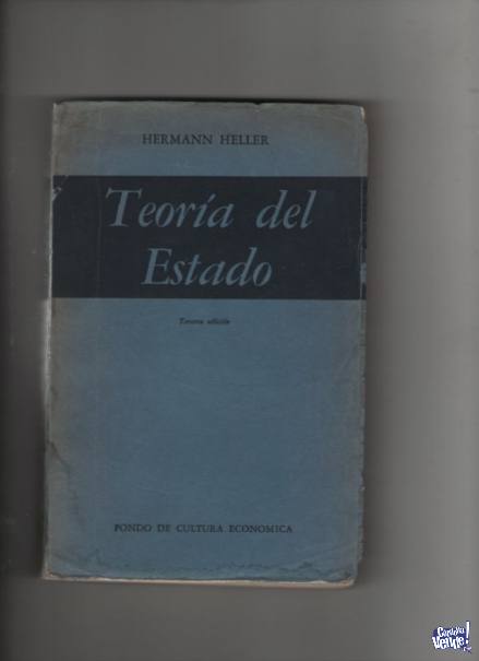TEORIA DEL ESTADO  Hermann Heller 3ª edicion   $ 590 en Argentina Vende