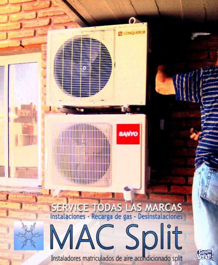 MAC Split. Service de aire acondicionado split en Córdoba