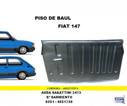 PISO DE BAUL FIAT 147