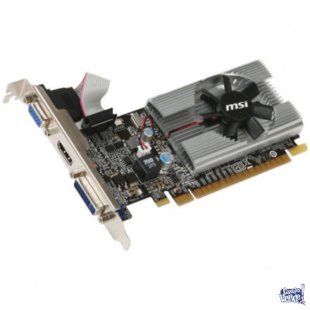 Placa de Video MSI GeForce 210 1GB DDR3 - HDMI/DVI/VGA