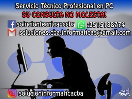 Servicio Técnico en PC y Notebooks en Argentina Vende