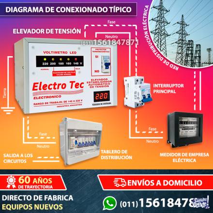 Elevador de tensión Automático para casas > 011-1561847871 en Argentina Vende