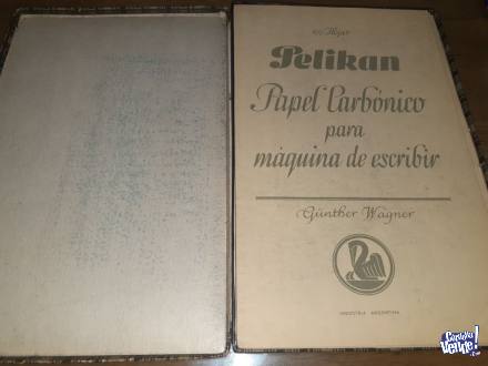Caja Vintage Papel Carbónico Pelikan Günther Wagner