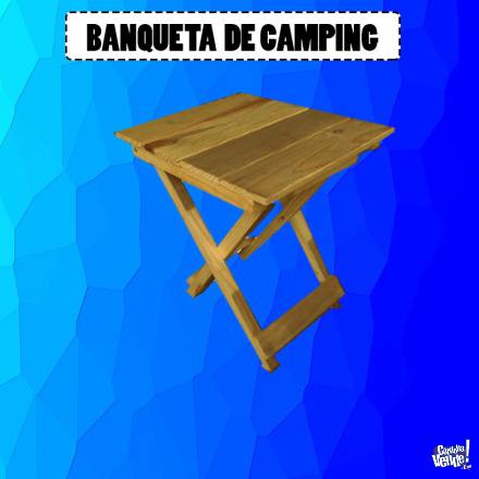 BANQUETA DE CAMPING
