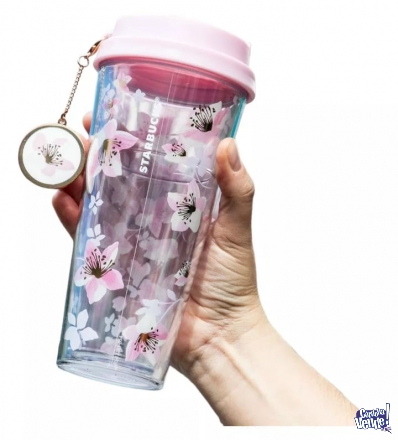 Vaso Starbucks original Cherry Blossom Rosa