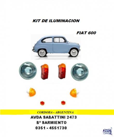 LENTE TRASERO FIAT 600