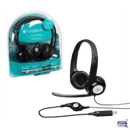 Auricular Usb Headset Logitech H390 Micrófono 3.5mm Miniplu