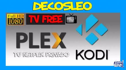 PLEX + KODI tu NETFLIX PRIVADO PELICULAS SERIES +DecosLeo