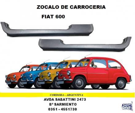 ZOCALO DE CARROCERIA FIAT 600
