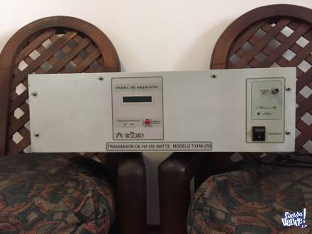 Transmisor FM 250 W. HOMOLOGADO EDINEC - Modelo TXFM-250