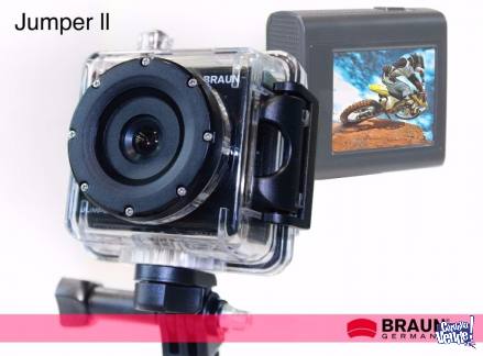 Cámara Braun Action Cam Jumper 2 Full Hd 1080 Accesorios
