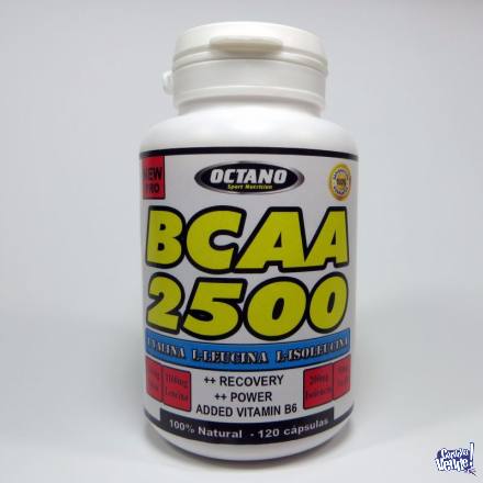 BCAA 2500 x 120 CAPS OCTANO (AMINOACIDOS RAMIFICADOS)