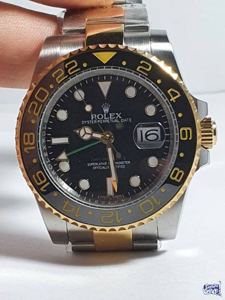 Reloj Rolex Gmt-Master 40 mm Combinado Automático Sumergibl